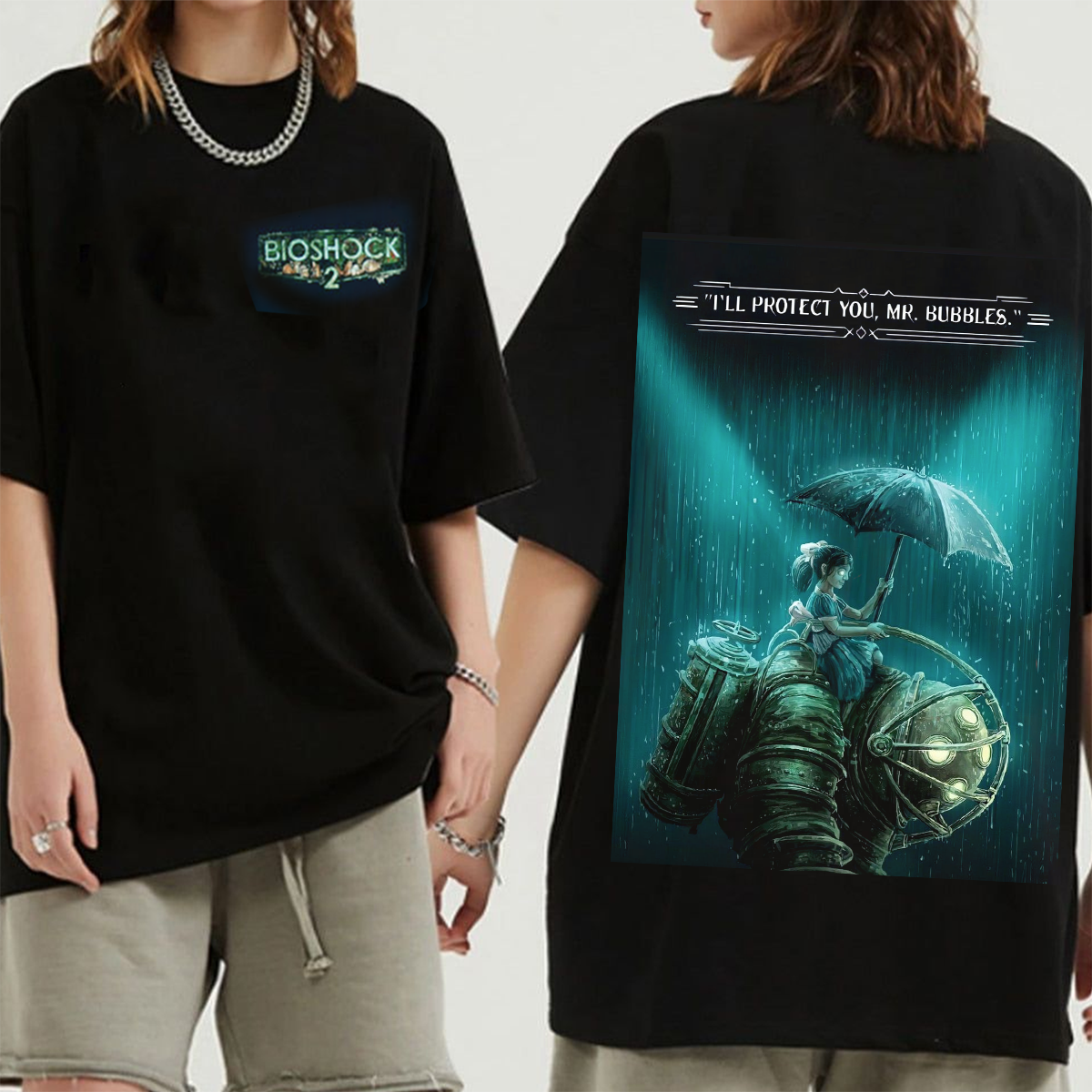 Bioshock 2 Unisex Oversized T-shirt/Crewneck/Hoodie