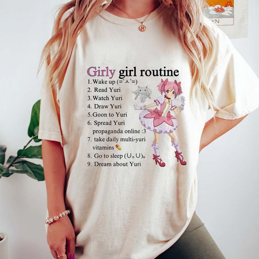 Girly Girl Routine Yuri Winchester Unisex Shirts