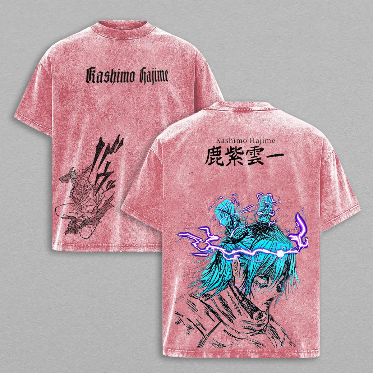 Jujutsu Kaisen Kashimo Hajime Washed T-shirt/Crewneck/Hoodie