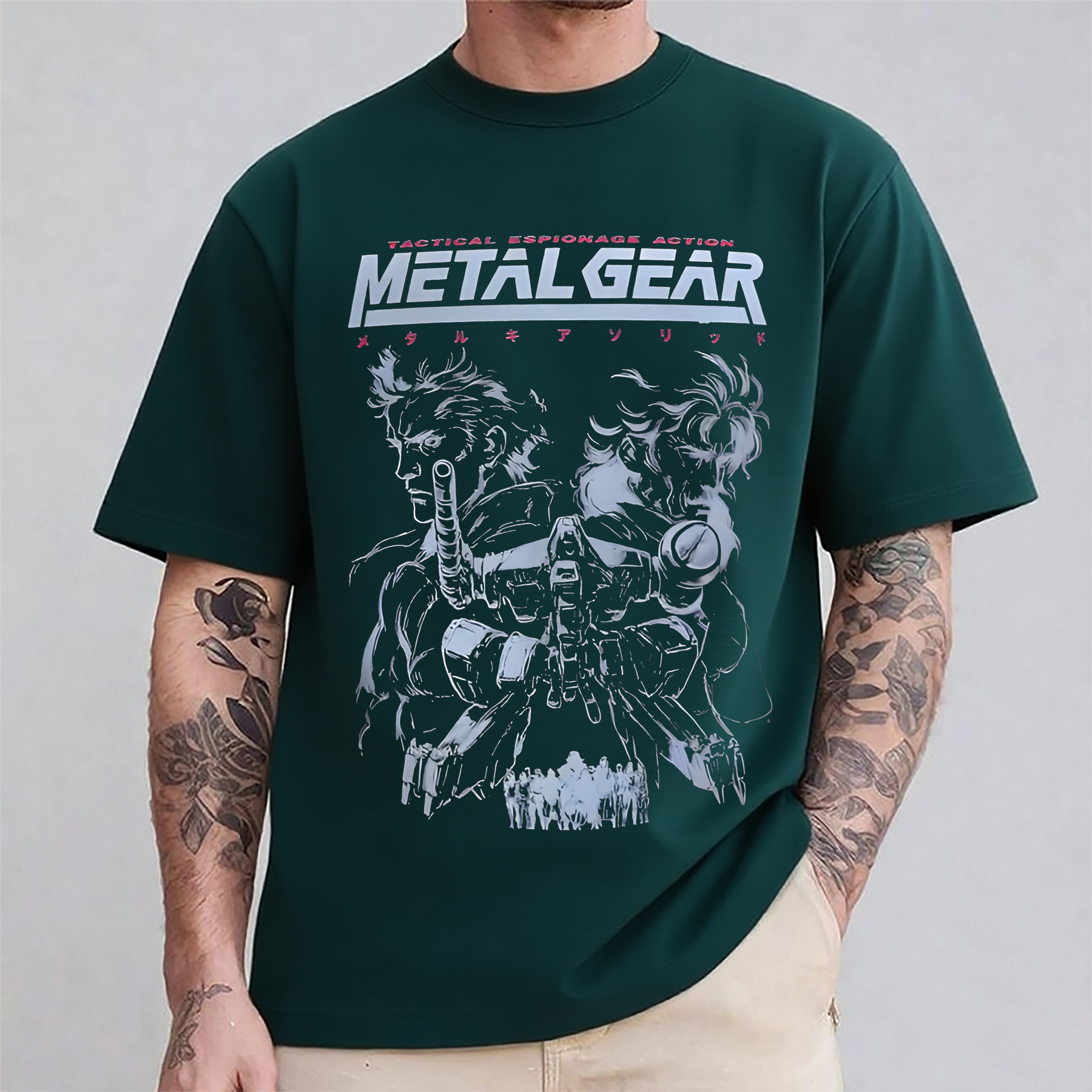 Metal Gear Solid A Hideo Kojima Game T-shirts