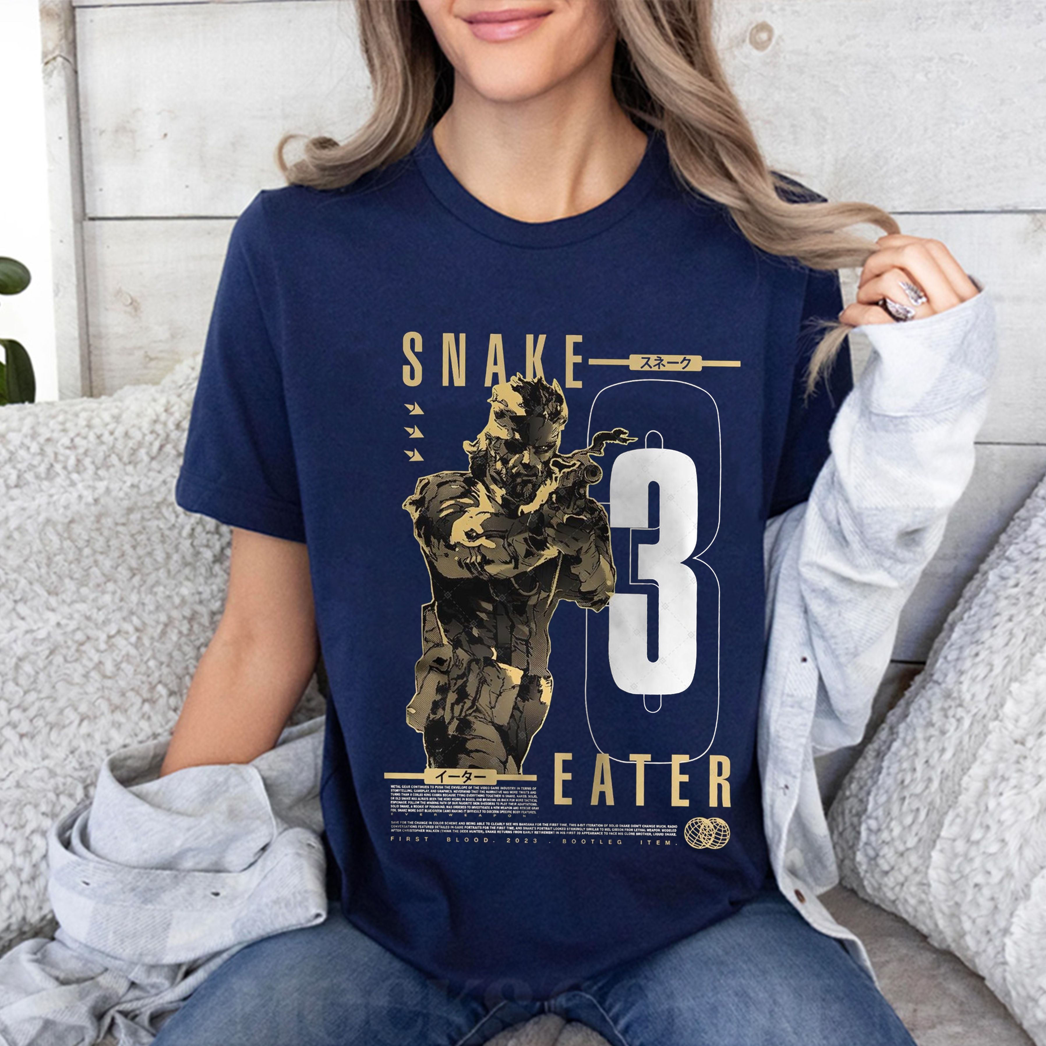 Metal Gear Solid Game Creative T-shirt