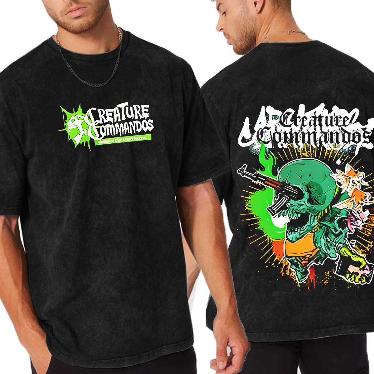 Creature Commandos Washed T-shirt/Crewneck/Hoodie