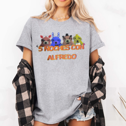 Five Nights At Freddy's 5 Noches Con Alfredo Unisex Shirt/Crewneck/Hoodie