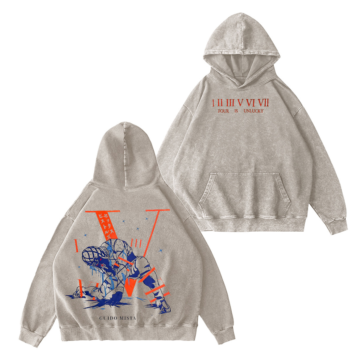 Guido Mista JoJo's Bizarre Adventure Oversized T-shirt/Crewneck/Hoodie