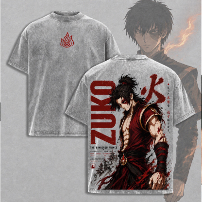 Zuko Avatar The Last Airbender Oversized T-shirt/Crewneck/Hoodie