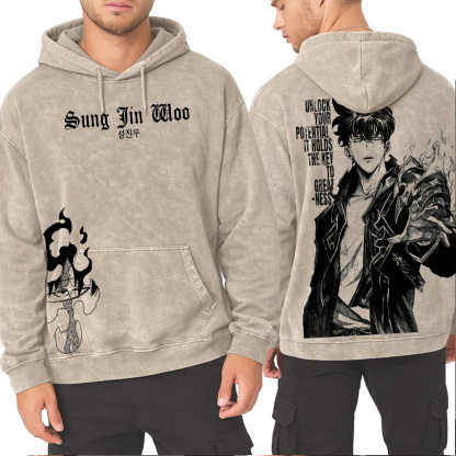 Sung Jin woo Solo Leveling Oversized T-shirt/Crewneck/Hoodie