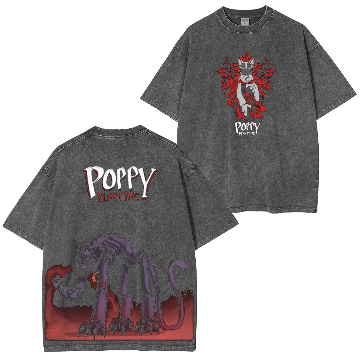 Poppy Playtime: Chapter 3 Washed T-shirt/Crewneck/Hoodie