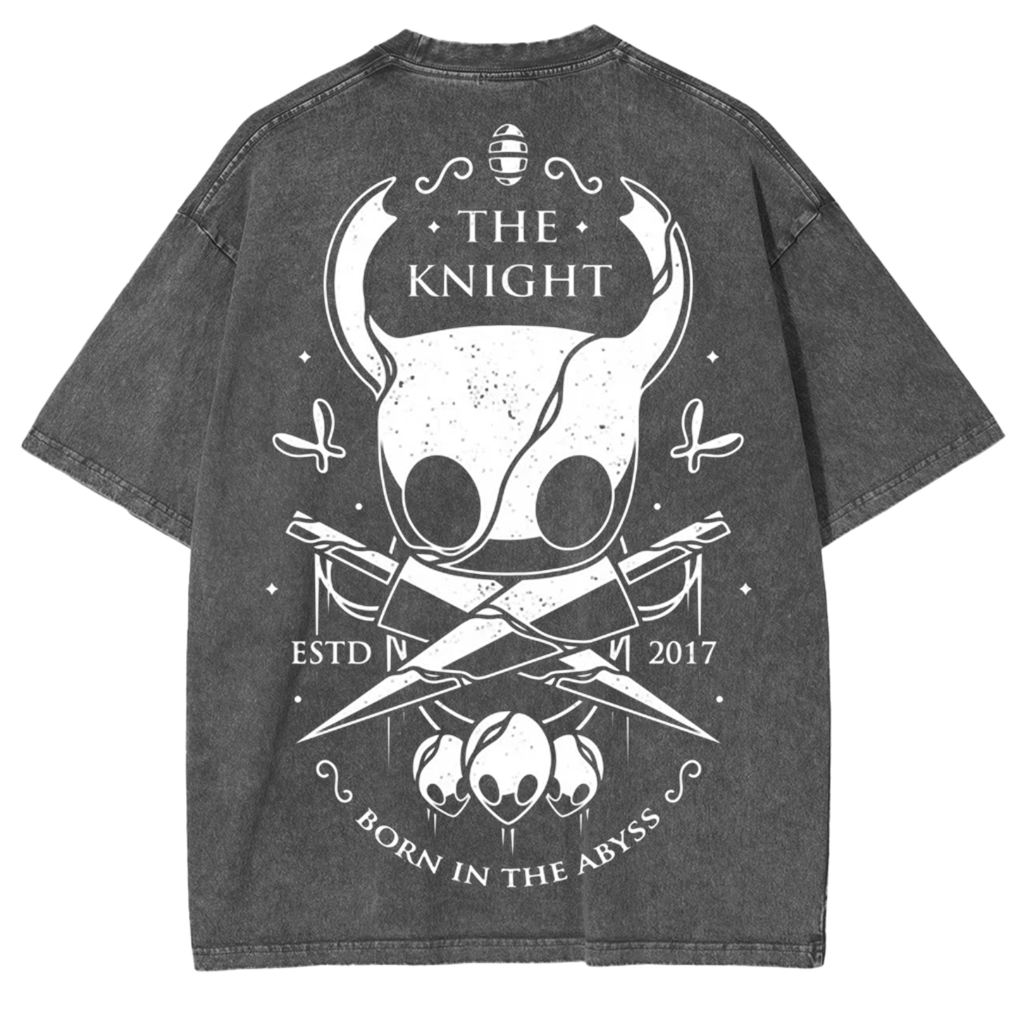 Hollow Knight Skull Game T-shirt