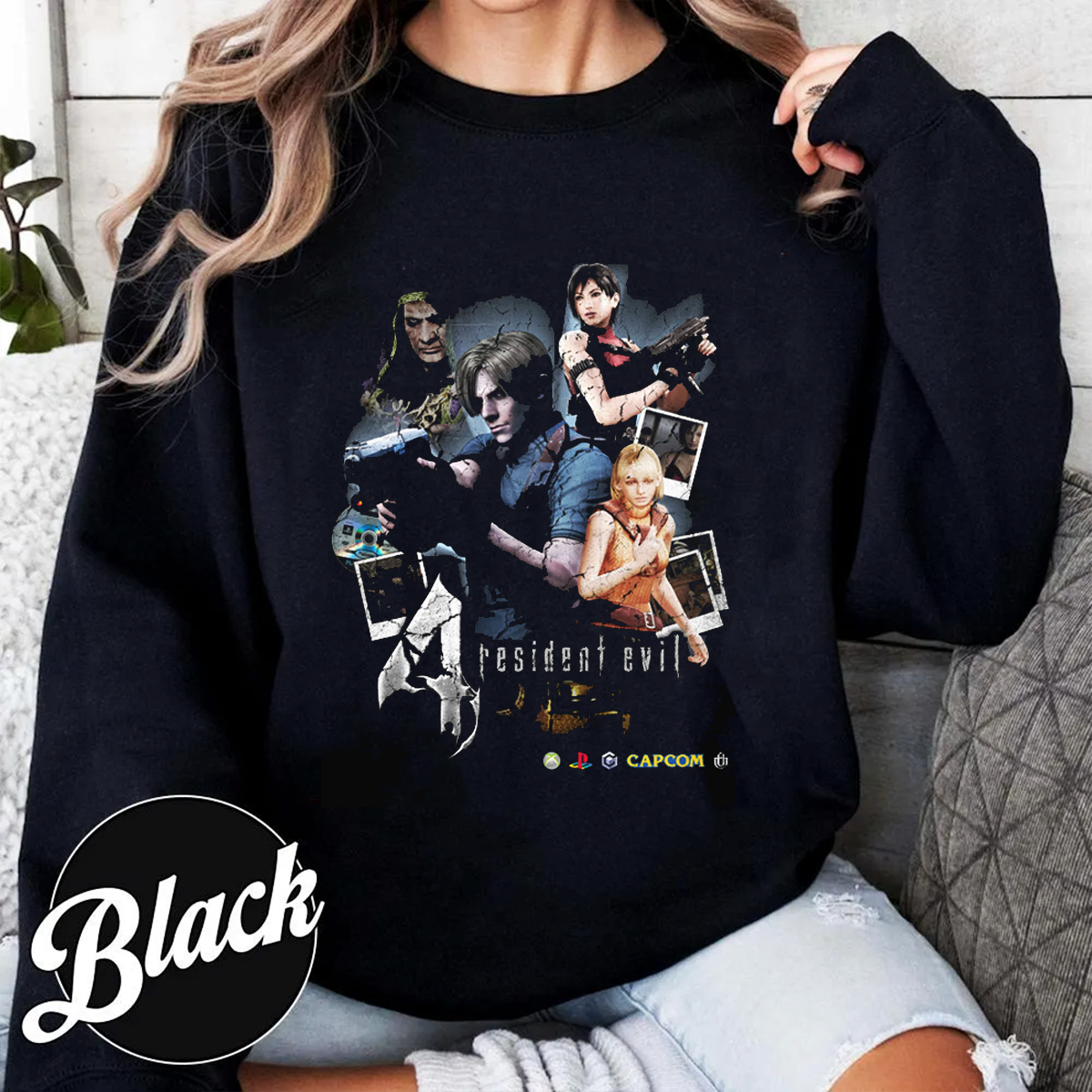 RESIDENT EVIL 4 V2 Oversized T-shirt/Crewneck/Hoodie