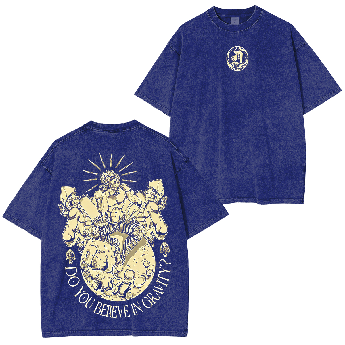 JoJo's Bizarre Adventure Unisex  Washed T-Shirt/Hoodie/Pullover Sweatshirt