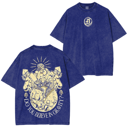 JoJo's Bizarre Adventure Unisex  Washed T-Shirt/Hoodie/Pullover Sweatshirt