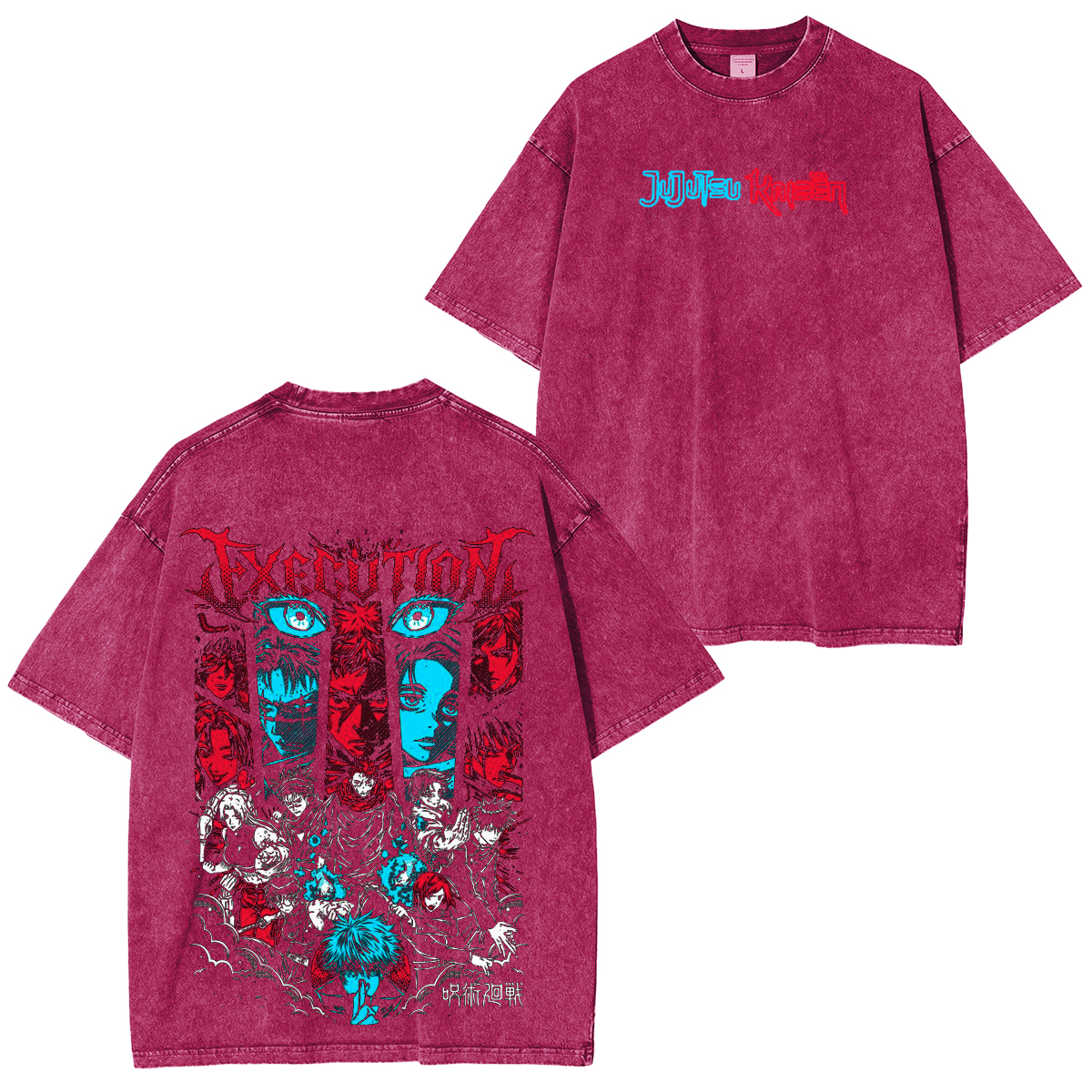 Jujutsu Kaisen  Unisex  Washed T-Shirt/Hoodie/Pullover Sweatshirt