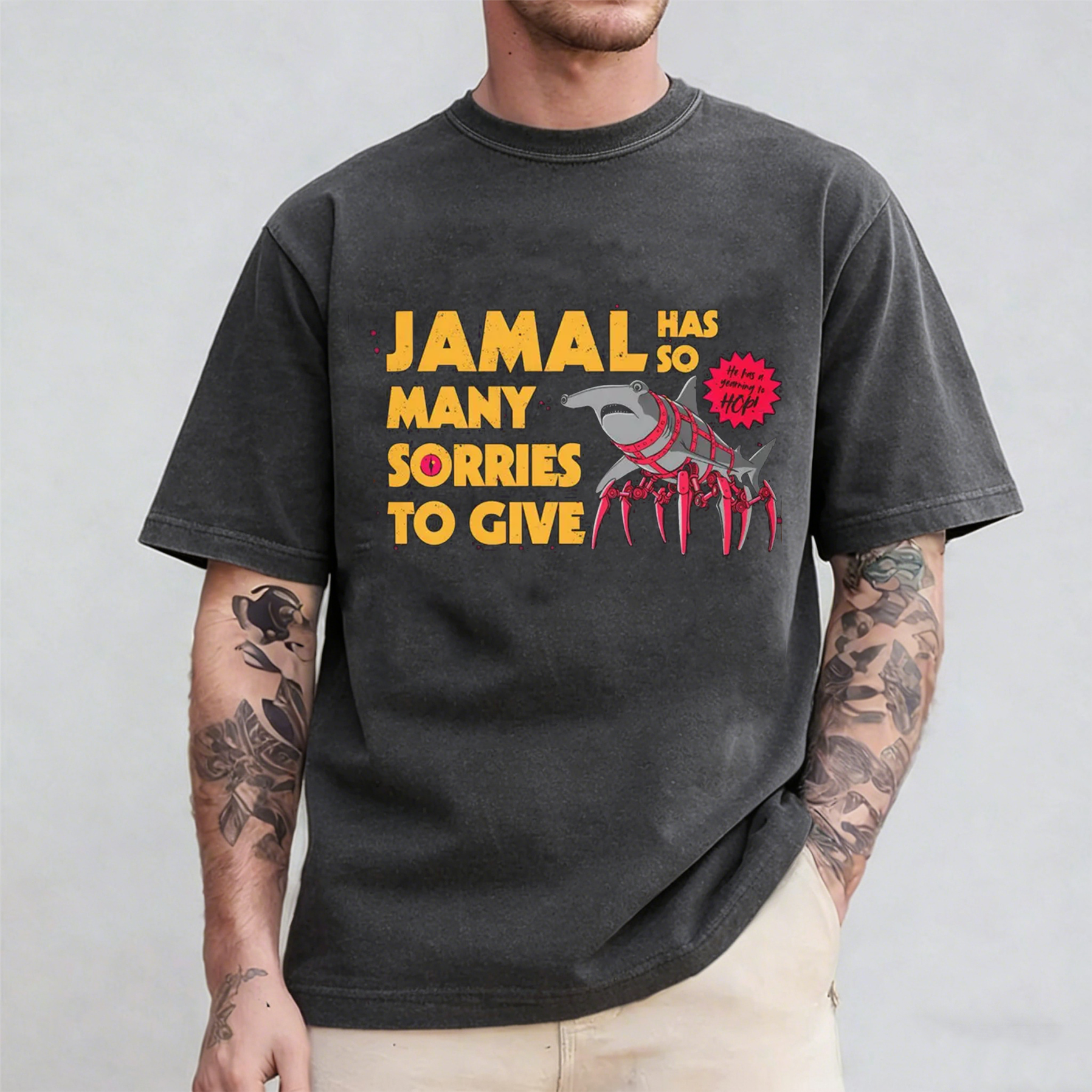 Jamal Has So Many Sorries To Give Oversized T-shirt/Crewneck/Hoodie
