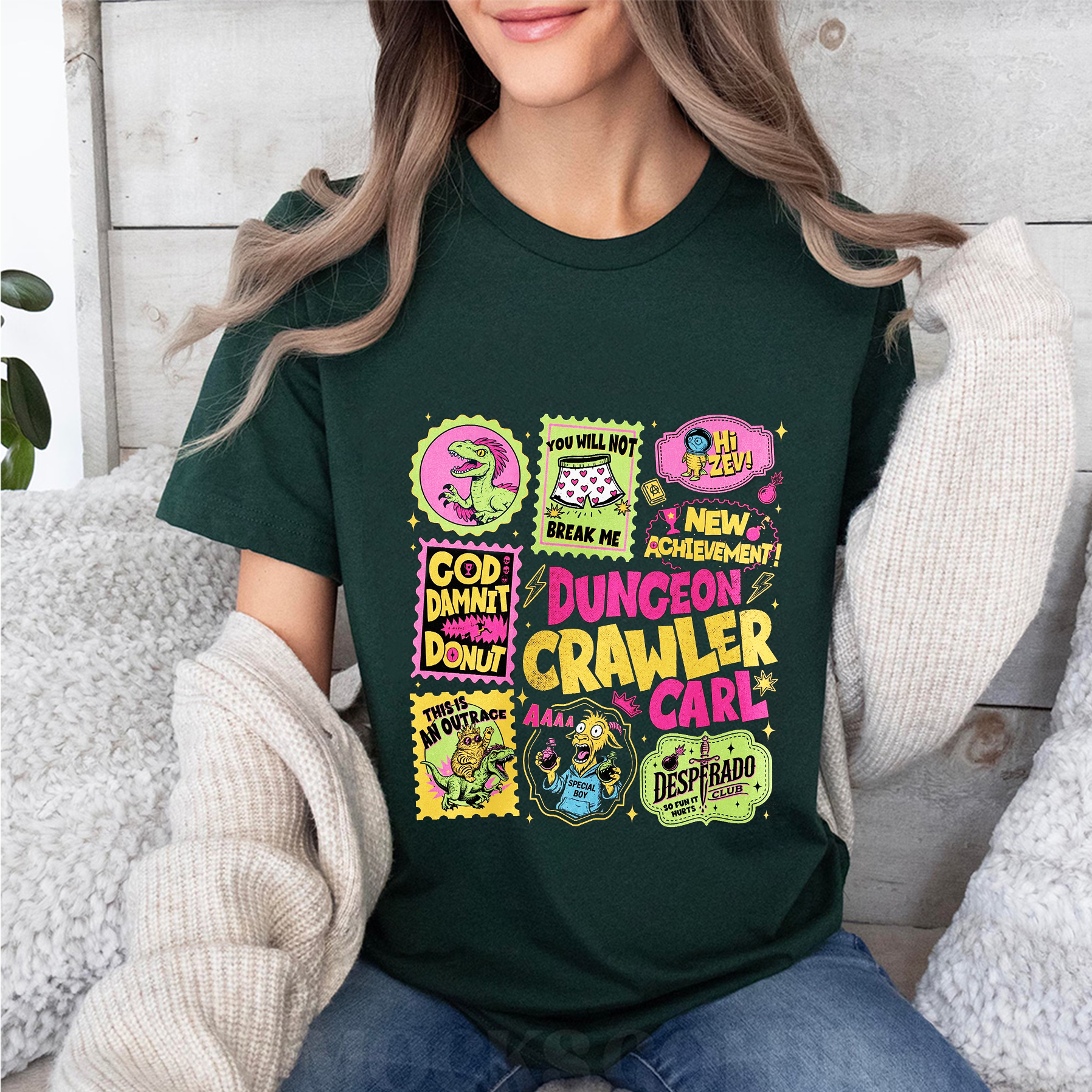Dungeon Crawler Carl Oversized T-shirt/Crewneck/Hoodie
