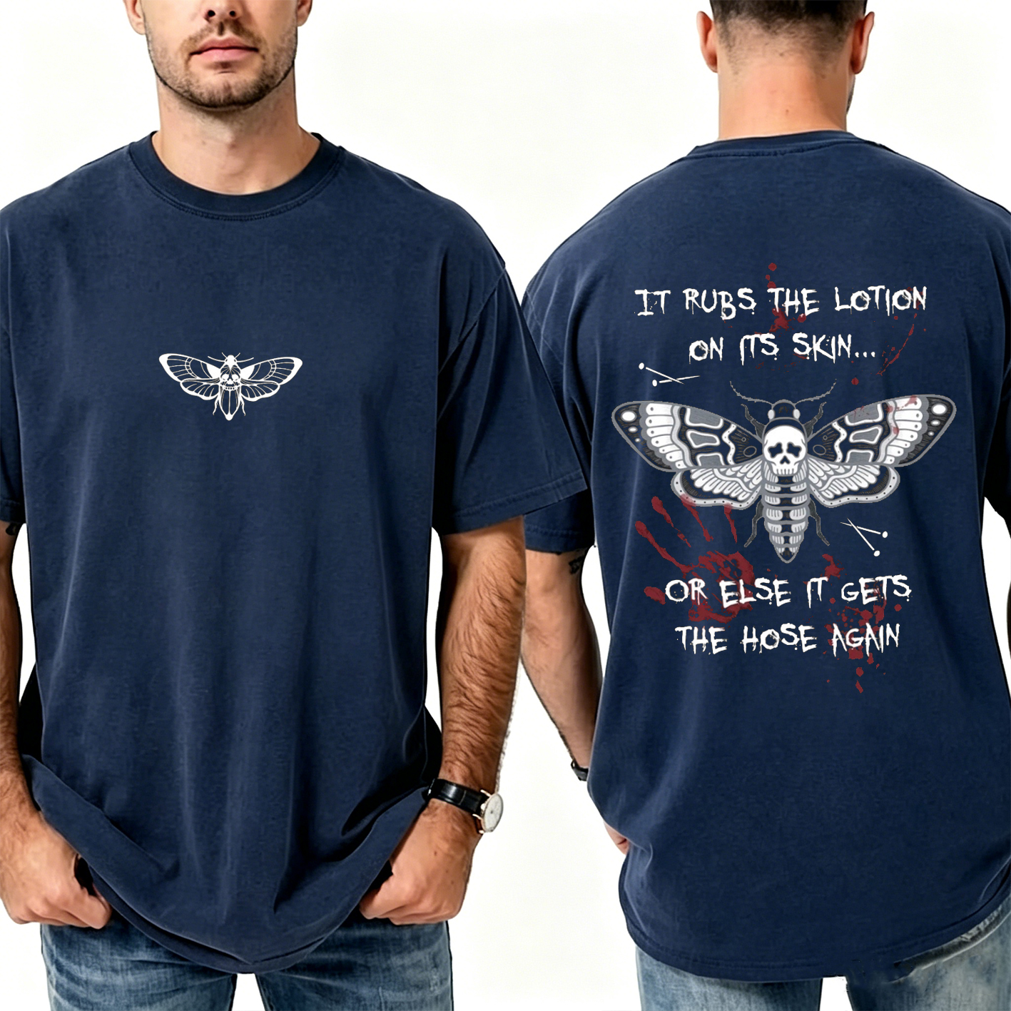 Unisex Washed T-Shirt-Back