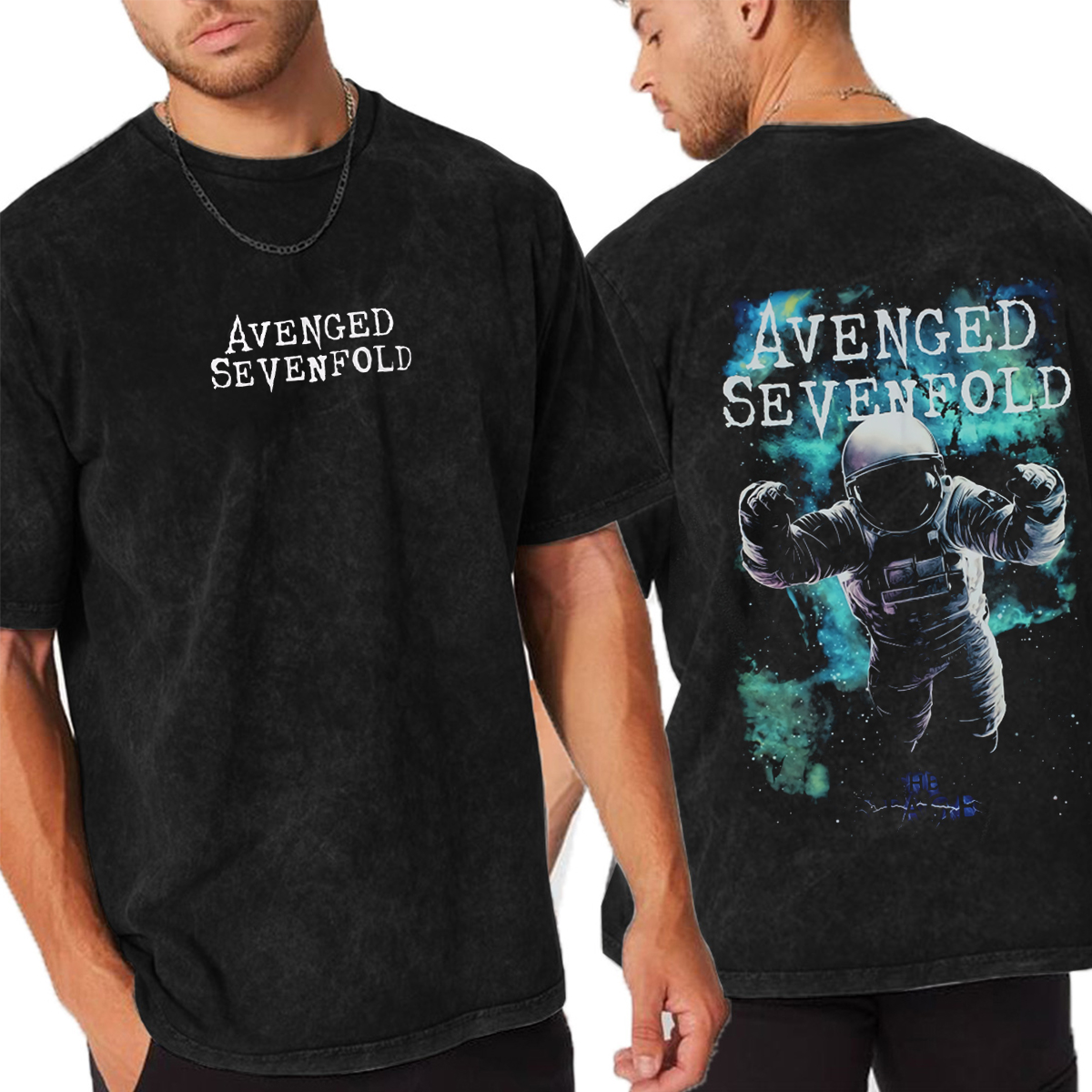 Tultex Avenged Sevenfold The Stage Spaceman Tour Shirt