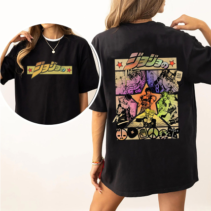 Men Women Anime JoJo's Bizarre Adventure T-Shirt