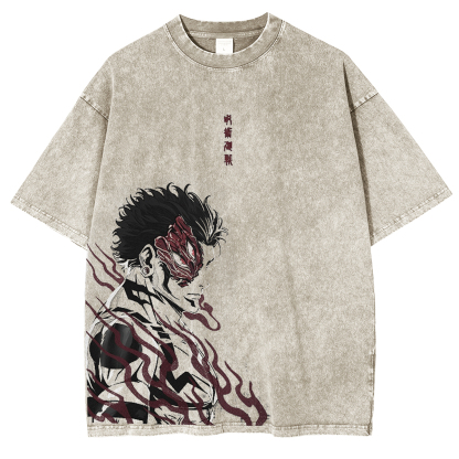 Lily Cho Jujutsu Kaisen Anime Unisex Washed T-Shirt