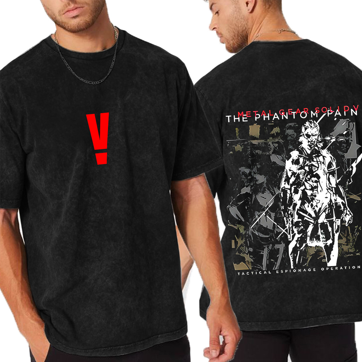 Metal Gear Solid V: The Phantom Pain Unisex Washed T-Shirt