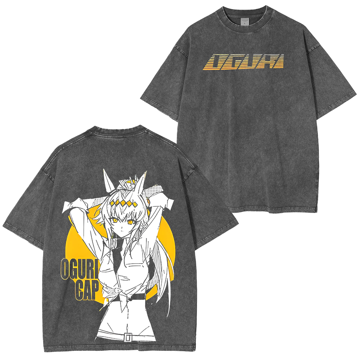 Oguri Cap Unisex Washed T-Shirt