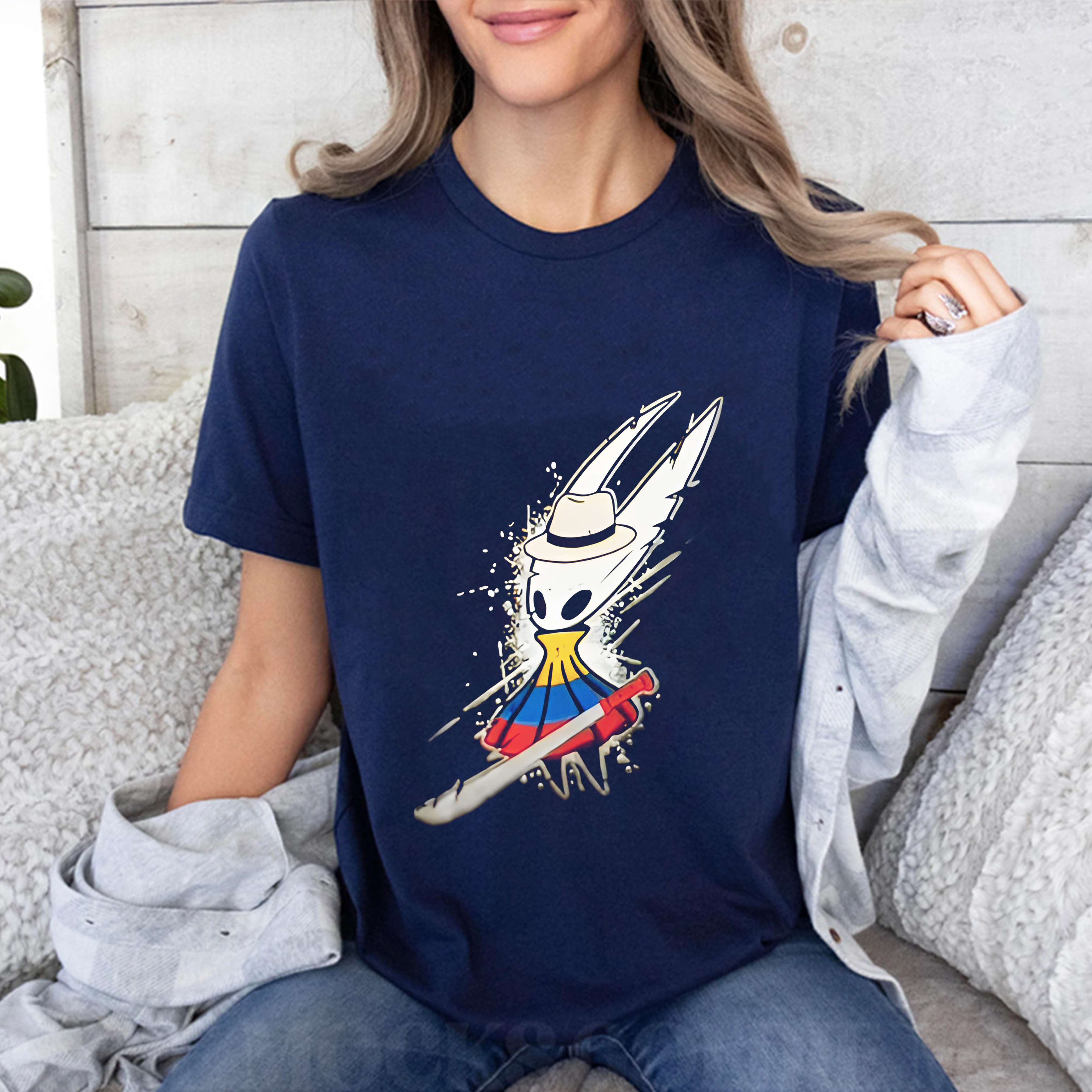 Hollow Knight Silksong Vintage Unisex Shirt/Crewneck/Hoodie