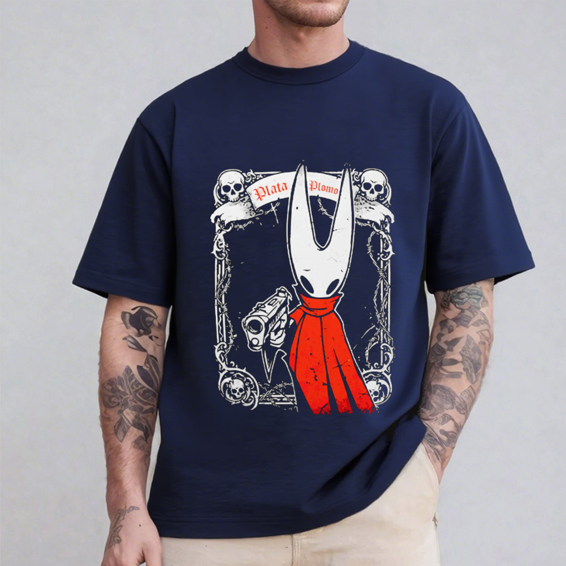 Silver Hornet or Lead Silksong Classic Unisex Shirt/Crewneck/Hoodie