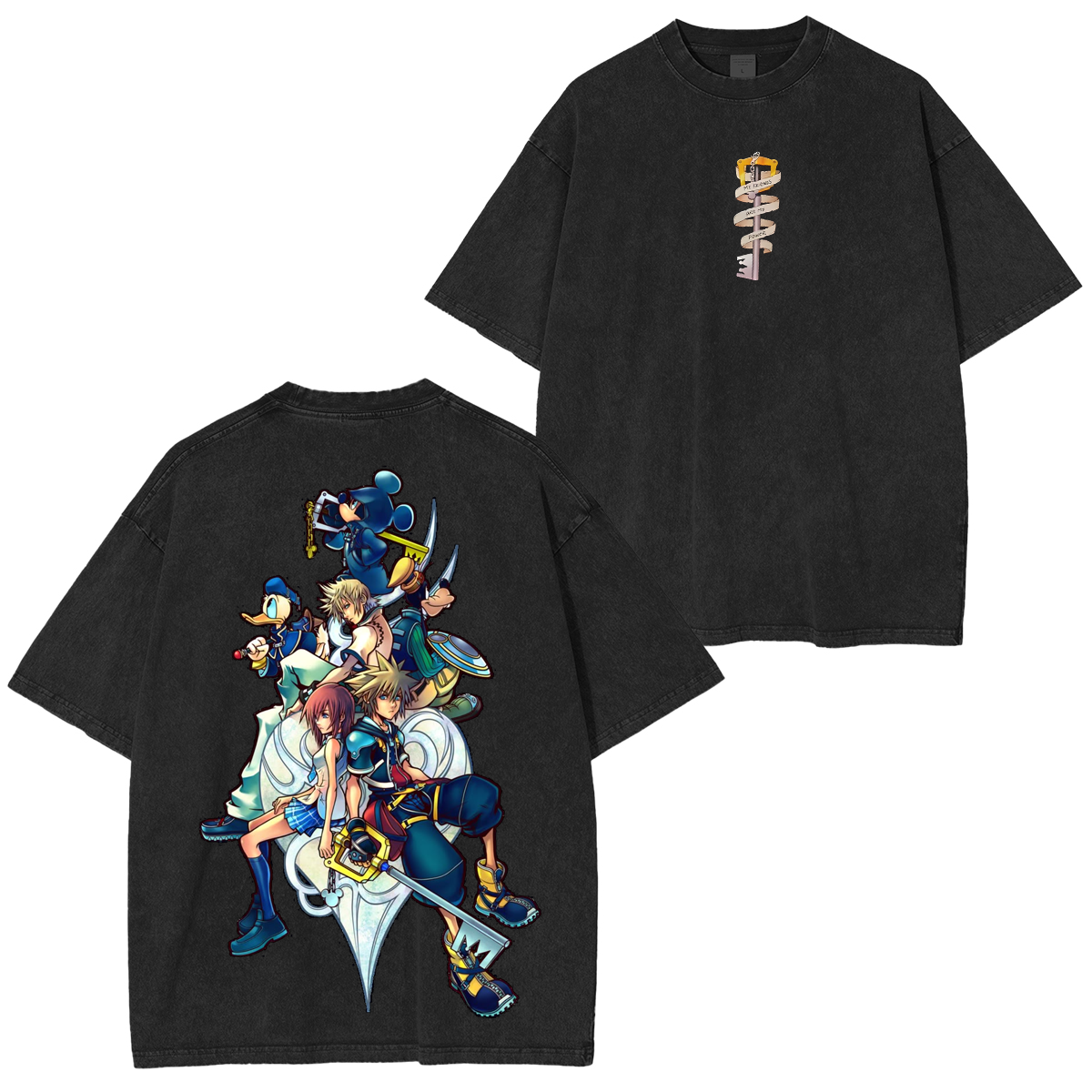 Kingdom Hearts 2 Washed T-Shirt