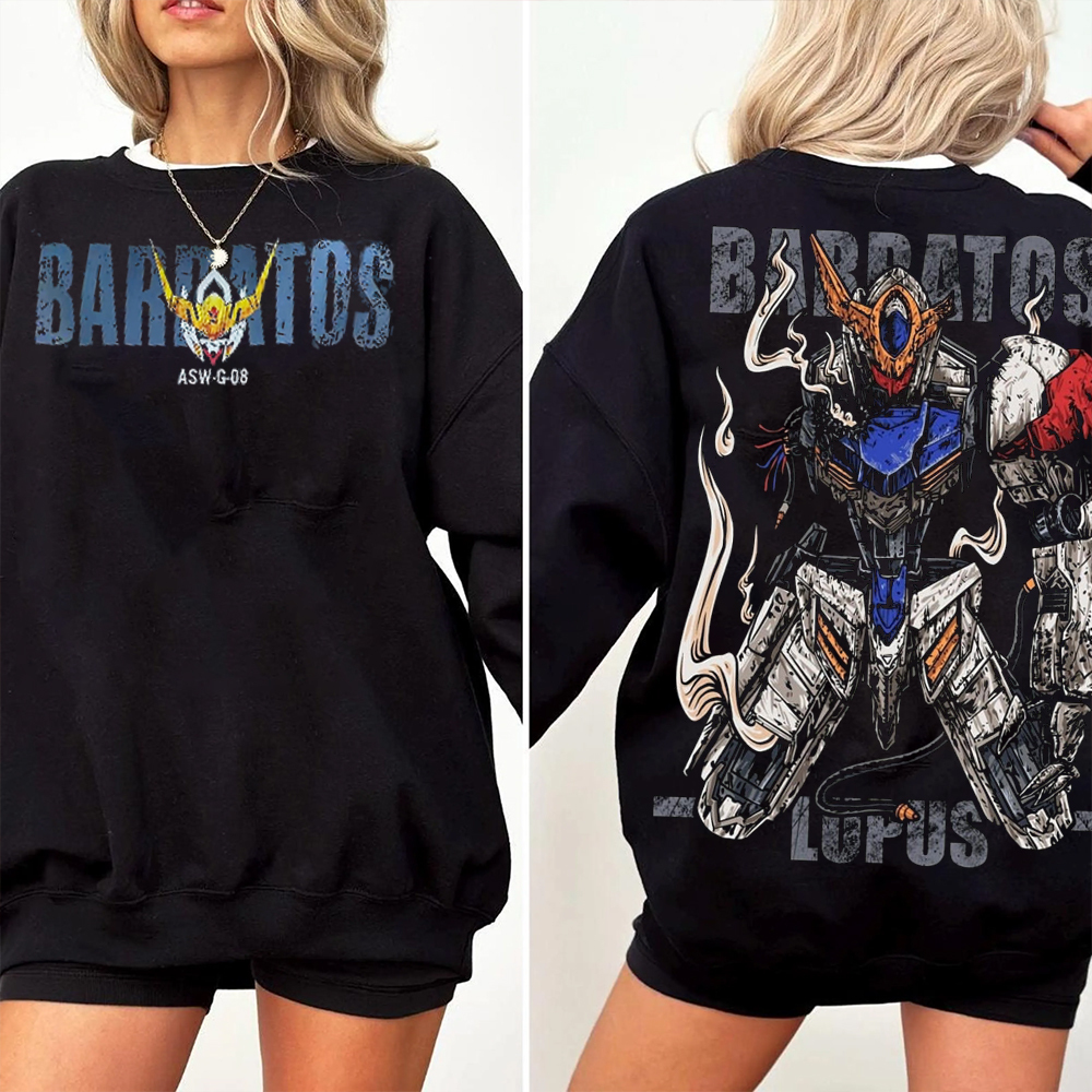 Gundam Barbatos Lupus Unisex Washed T-Shirt