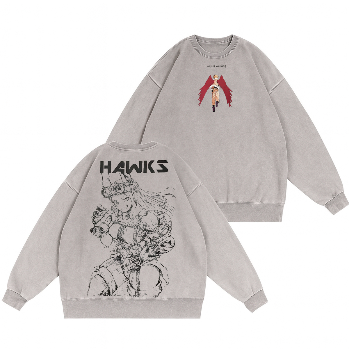 Mirko x Hawks My Hero Academia T-shirt/Crewneck/Hoodie