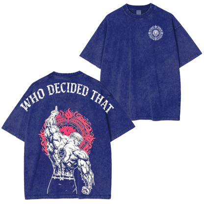 he Seven Deadly Sins Oversized T-shirt/Crewneck/Hoodie