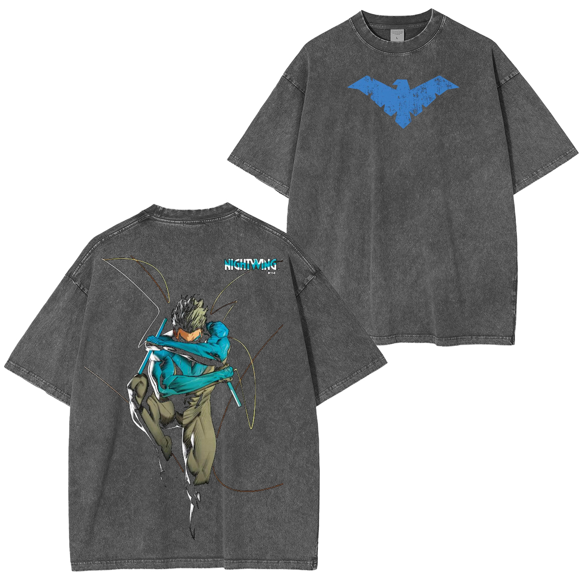 Nightwing Washed T-shirt/Crewneck/Hoodie