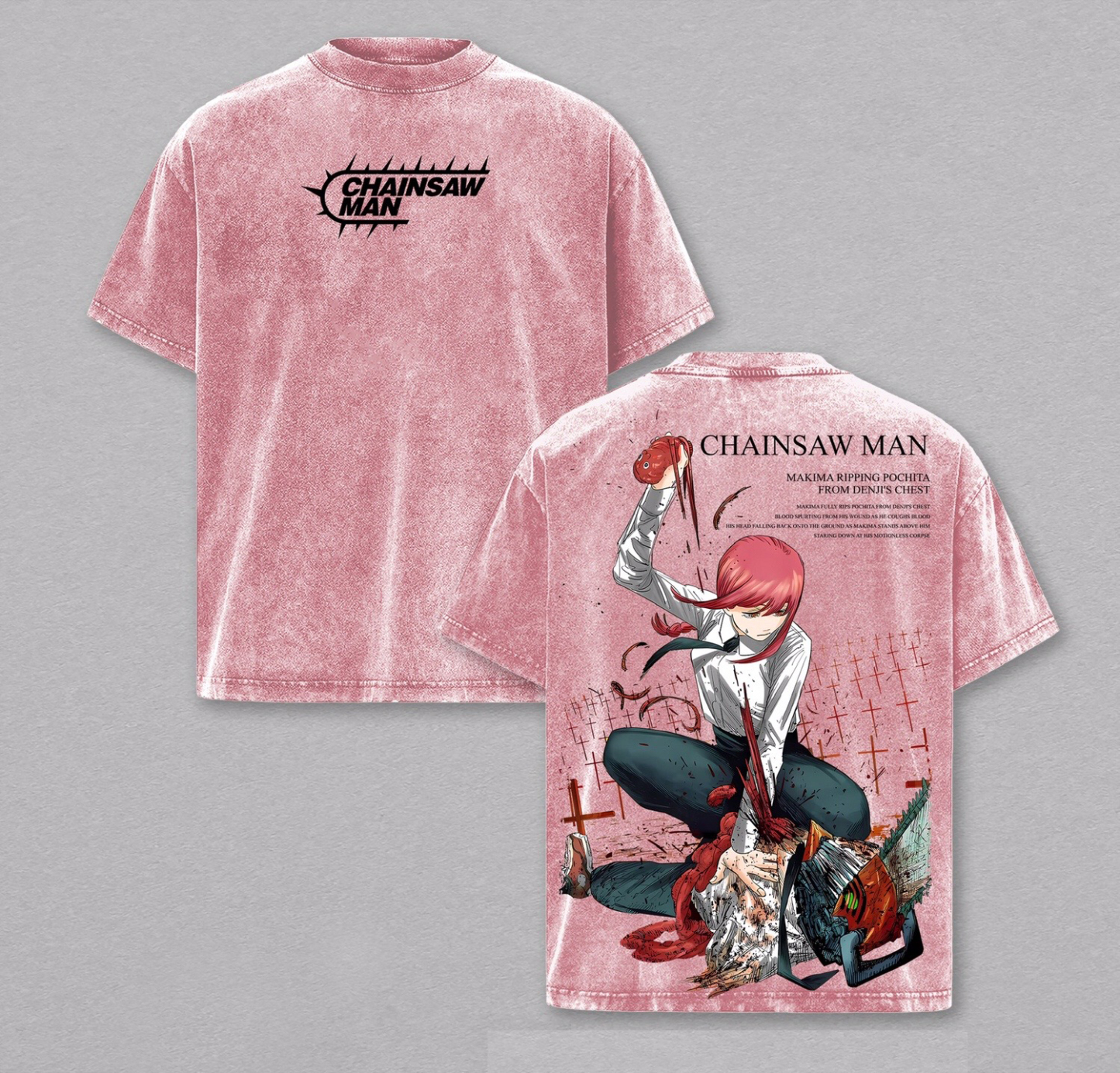 Denji Chainsawman Vintage Makima T-shirt/Crewneck/Hoodie