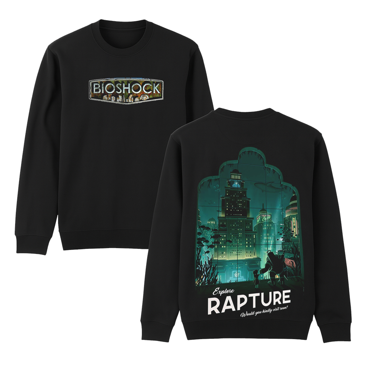 Bioshock Vintage Washed T-shirt/Crewneck/Hoodie