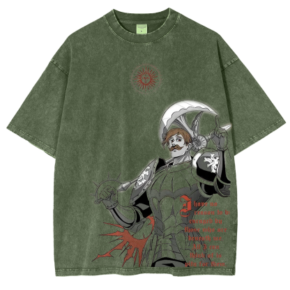 Escanor's Pride: Rise of the Sin of Pride in Anime Vintage T-shirt/Crewneck/Hoodie