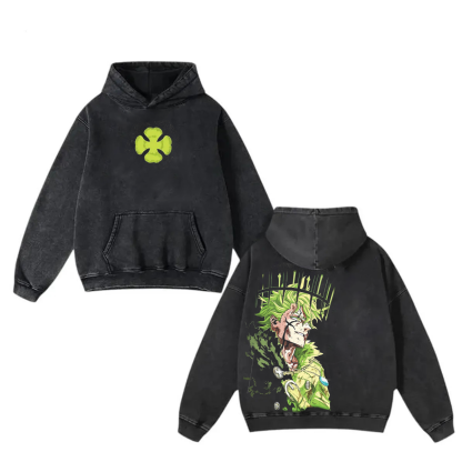 Yuno: Spirit of the Wind Black Clover Oversized T-shirt/Crewneck/Hoodie