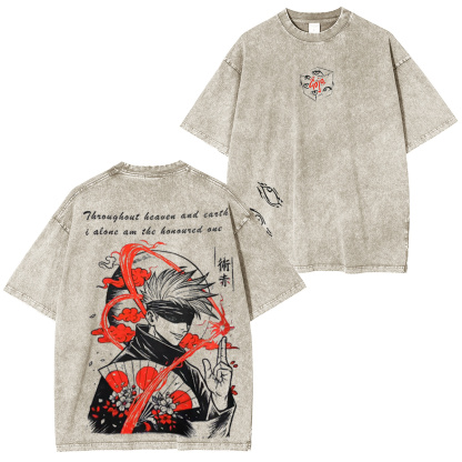 Jujutsu Kaisen Vintage Oversized T-shirt/Crewneck/Hoodie