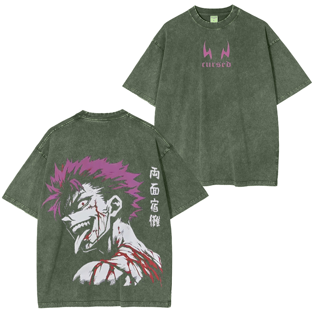 Ryomen Sukuna Jujutsu Kaisen Oversized T-shirt/Crewneck/Hoodie
