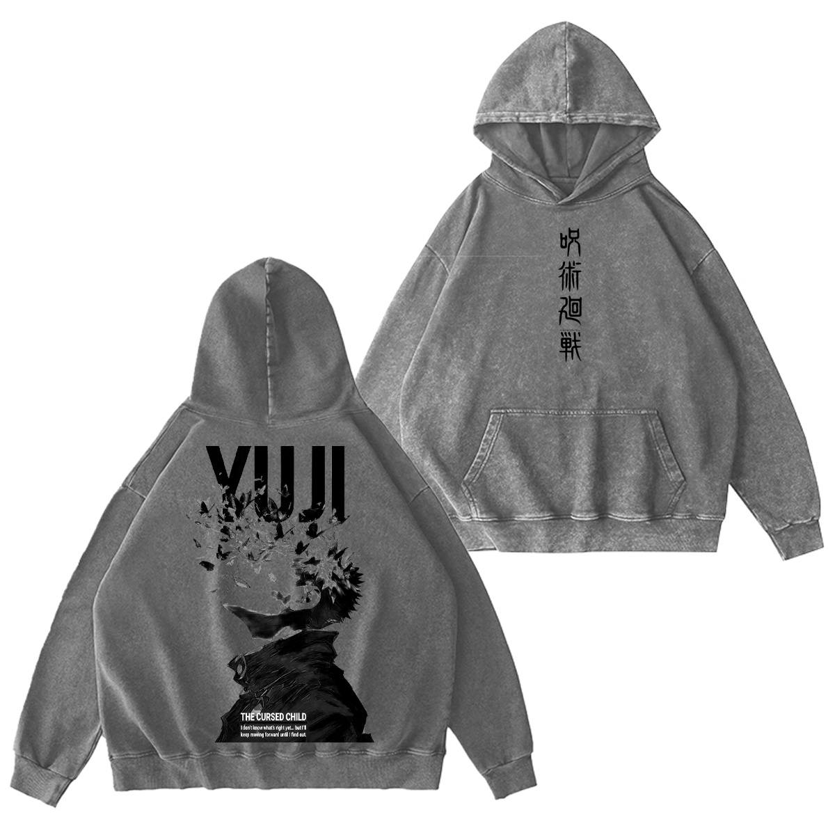 Yuji Itadori Jujutsu Kaisen Anime Oversized T-shirt/Crewneck/Hoodie