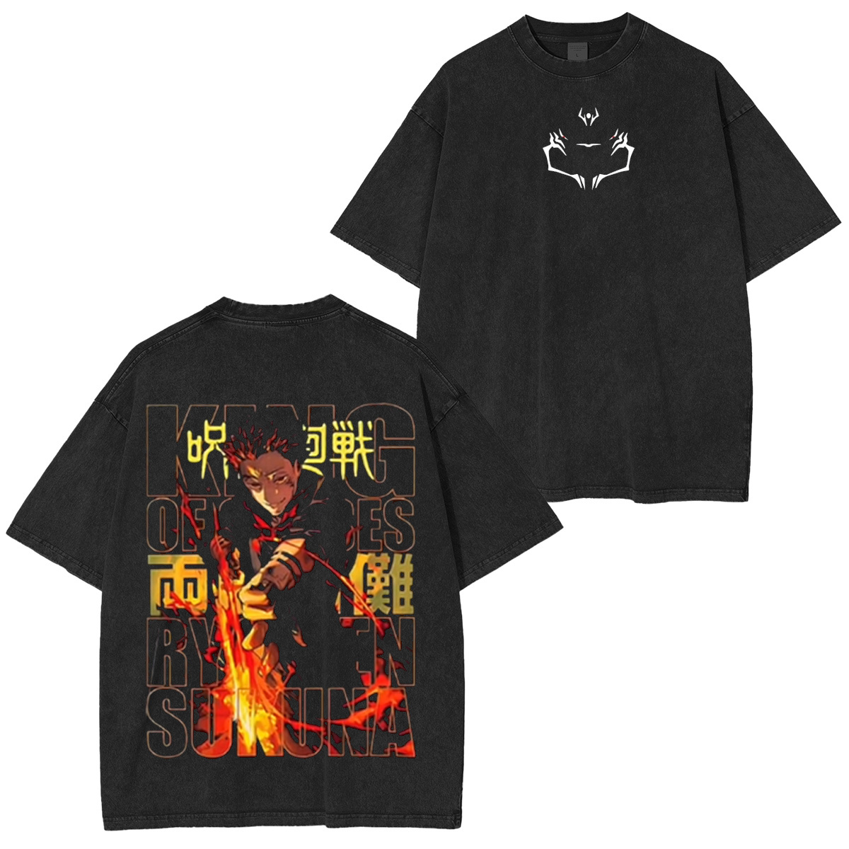 Sukuna Jujutsu Kaisen Oversized T-shirt/Crewneck/Hoodie