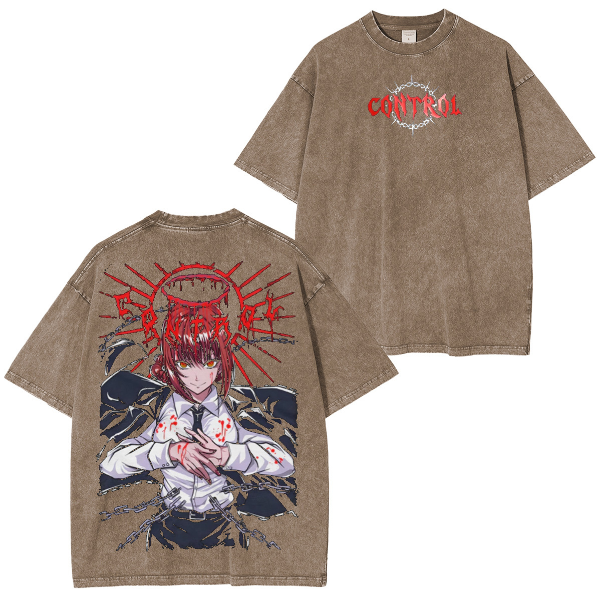 Makima Chainsaw Man Oversized T-shirt/Crewneck/Hoodie