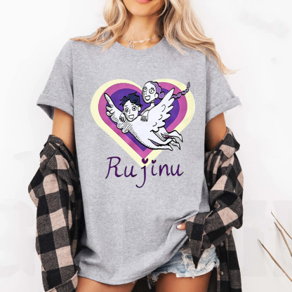 Rujinu Kpop Demon Hunters Rumi And Jinu  Unisex T-shirt/Crewneck/Hoodie