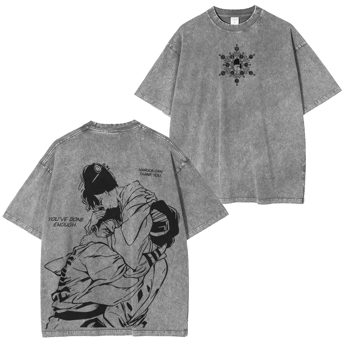 Akazavskoyuki Demon Slayer Washed Unisex T-Shirt