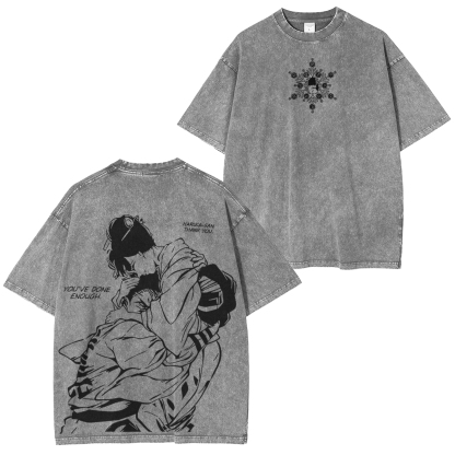 Akazavskoyuki Demon Slayer Washed Unisex T-Shirt