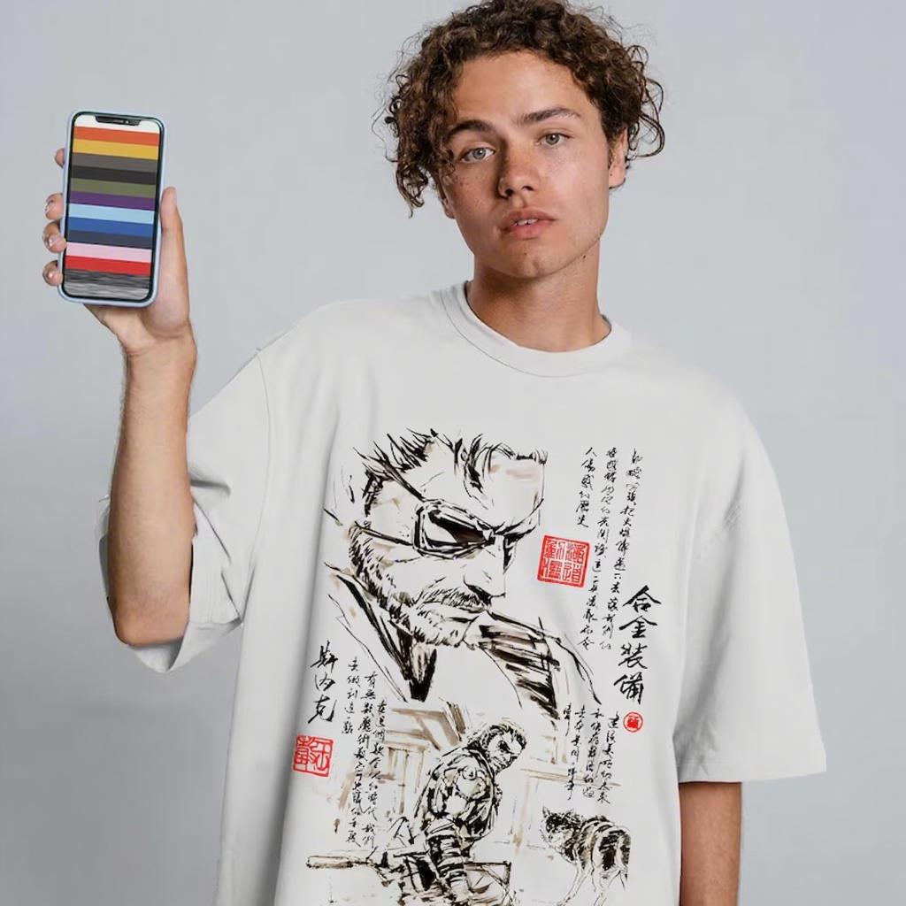 Game Metal Gear Solid Cotton Shirt