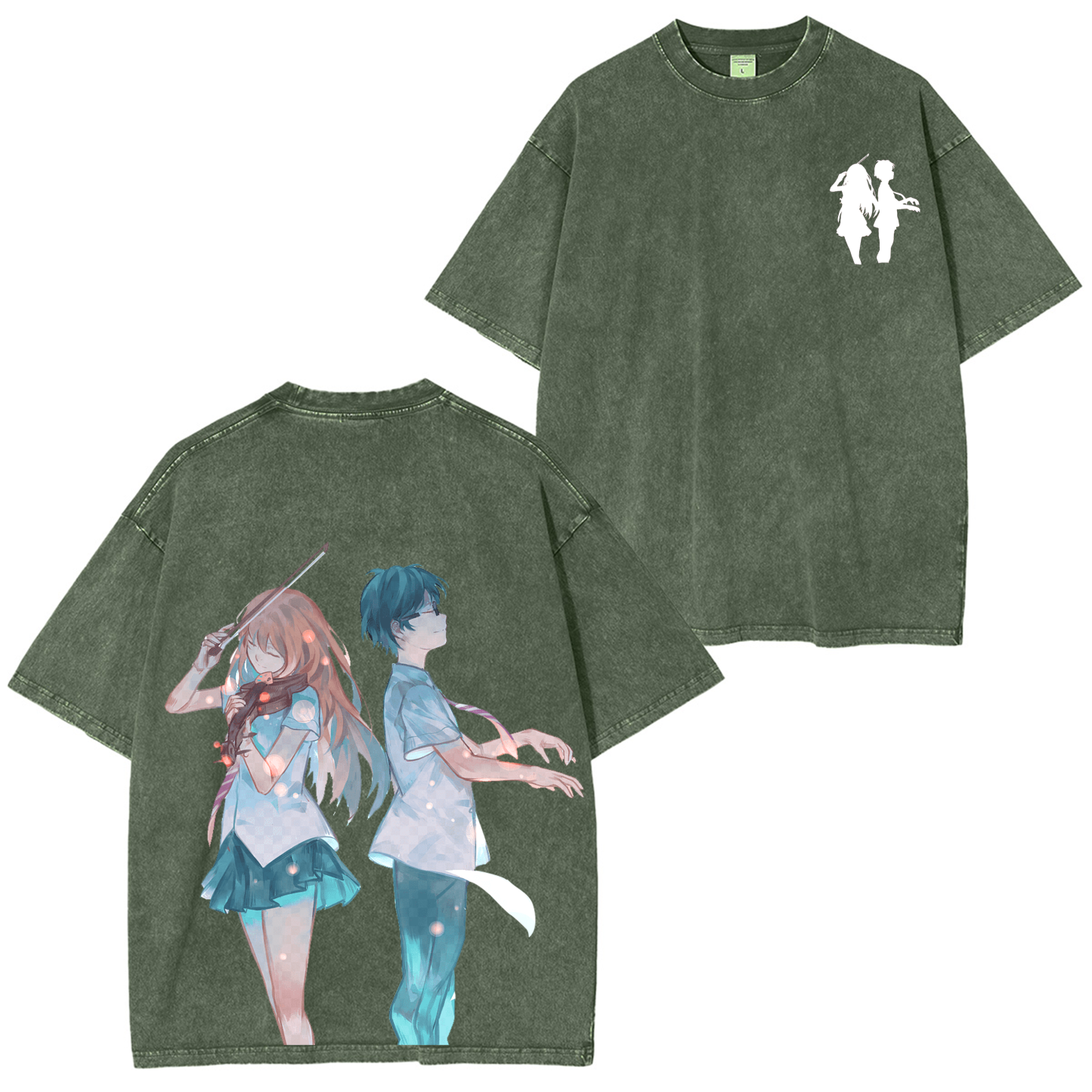 Your Lie in April Anime Oversized T-shirt/Crewneck/Hoodie