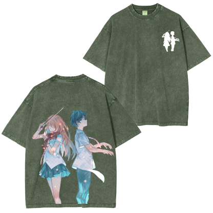 Your Lie in April Anime Oversized T-shirt/Crewneck/Hoodie