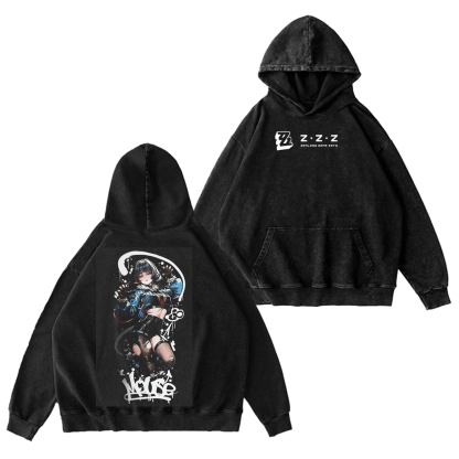 Zenless zone zero zzz Vintage Washed T-shirt/Crewneck/Hoodie