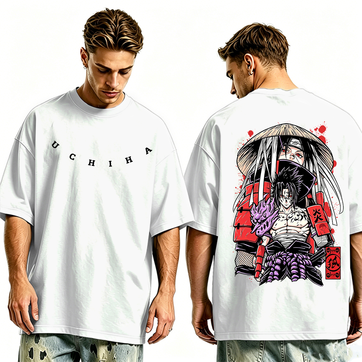 Itachi Sasuke Oversized T-shirt/Crewneck/Hoodie