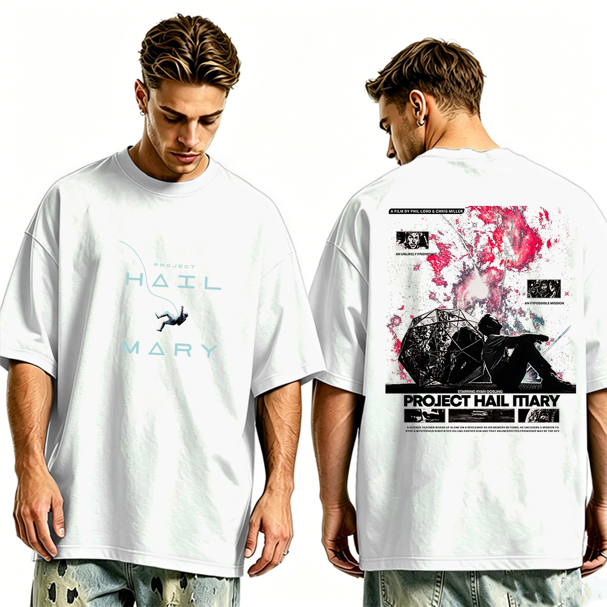 Project hail mary Oversized T-shirt/Crewneck/Hoodie
