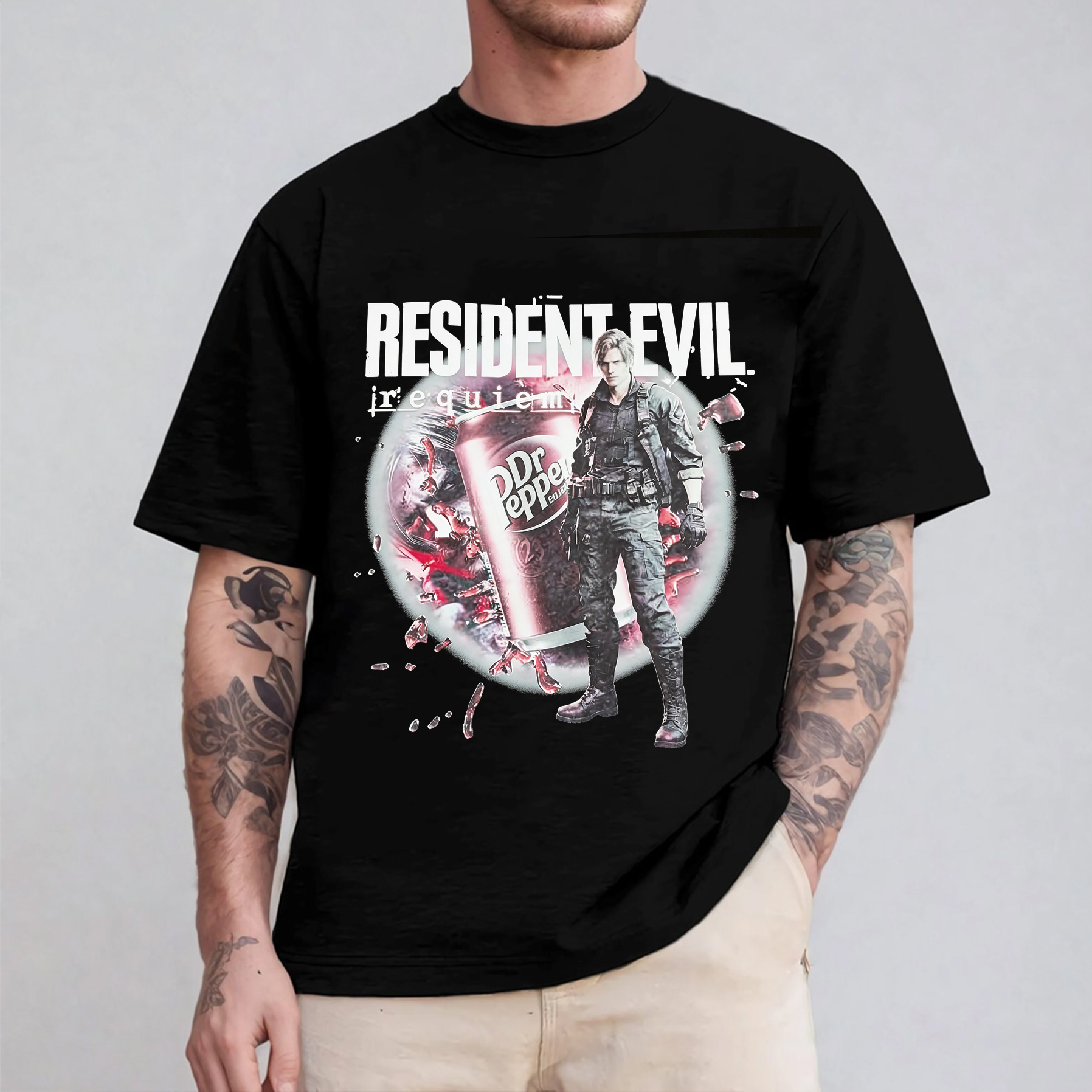 Resident Evil  Game Oversized T-shirt/Crewneck/Hoodie